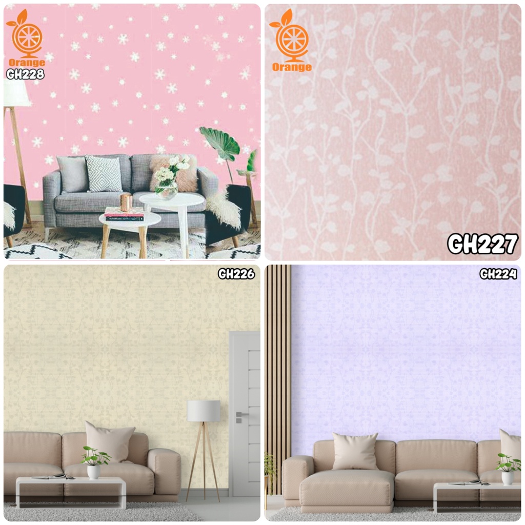Jual Wallpaper Stiker Dinding Ruang Tamu GH Premium Wallstiker Dinding