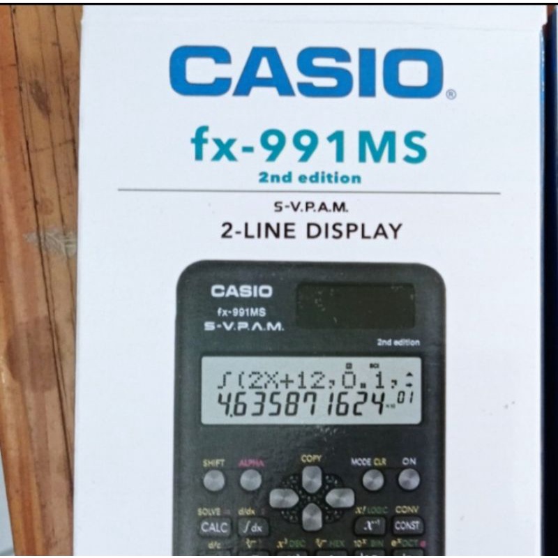 Jual Casio Fx 991MS 2nd Edition | Shopee Indonesia