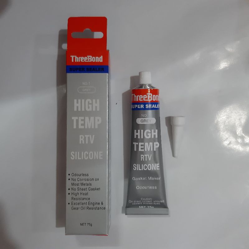 Jual ThreeBond / Treebond Silver RTV No. 1 Grey / Abu Abu High Temp ...