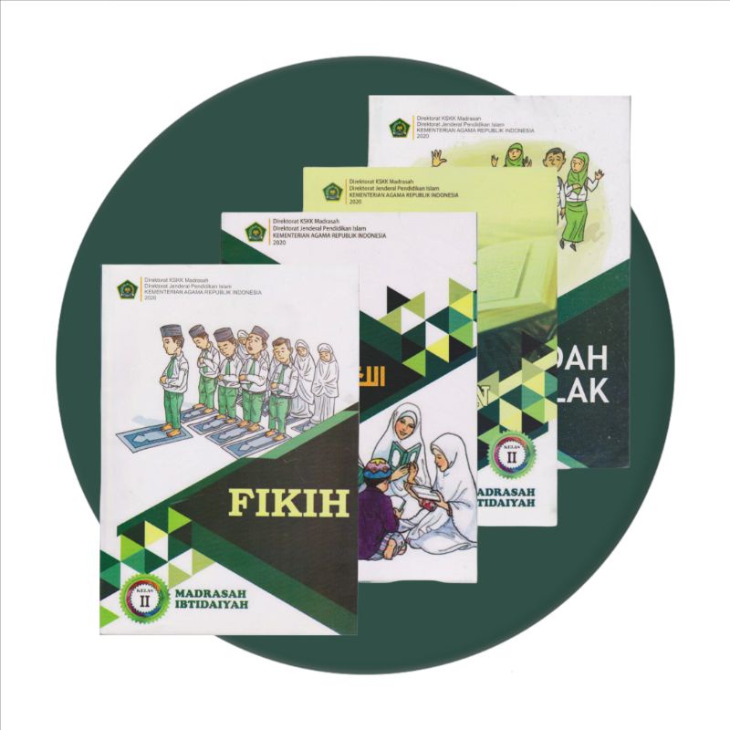 Jual Paket Buku Siswa Kelas 2 Madrasah Ibtidaiyah MI KMA 183 Kemenag ...