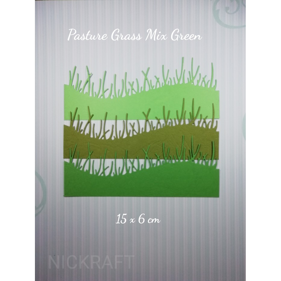 Jual PASTURE GRASS - Bahan Scrapbook Mahar Rumput Kertas | Shopee Indonesia