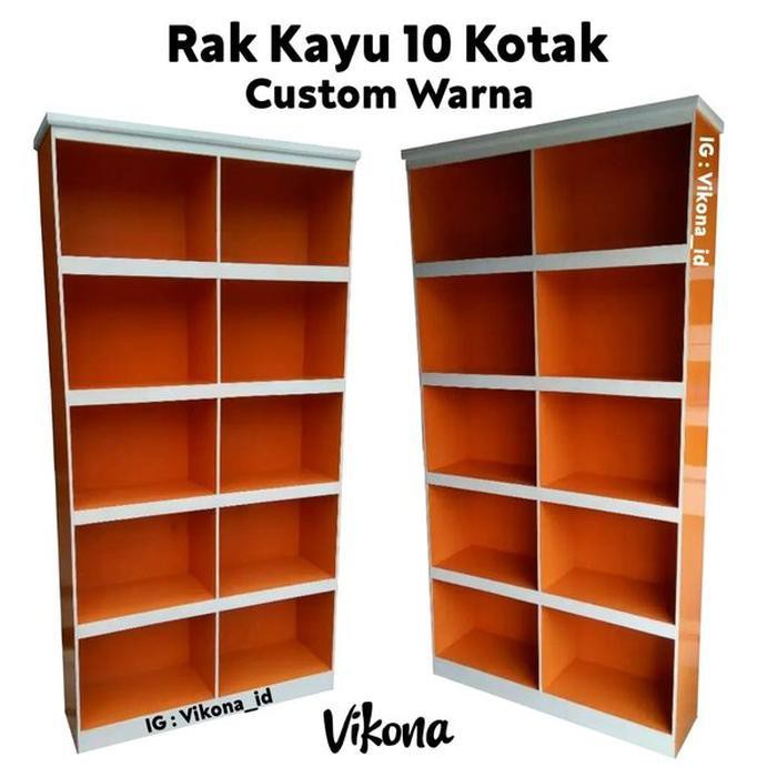 Jual Jual Rak Kayu Kotak Tinggi Rak Susun Etalase Rumah Toko Mebel Furn Murah Shopee