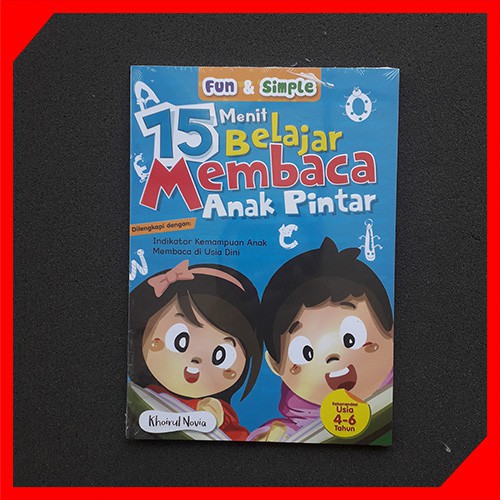 Jual Buku Anak PAUD & TK Belajar Membaca Fun & Simple 15 Menit Belajar ...