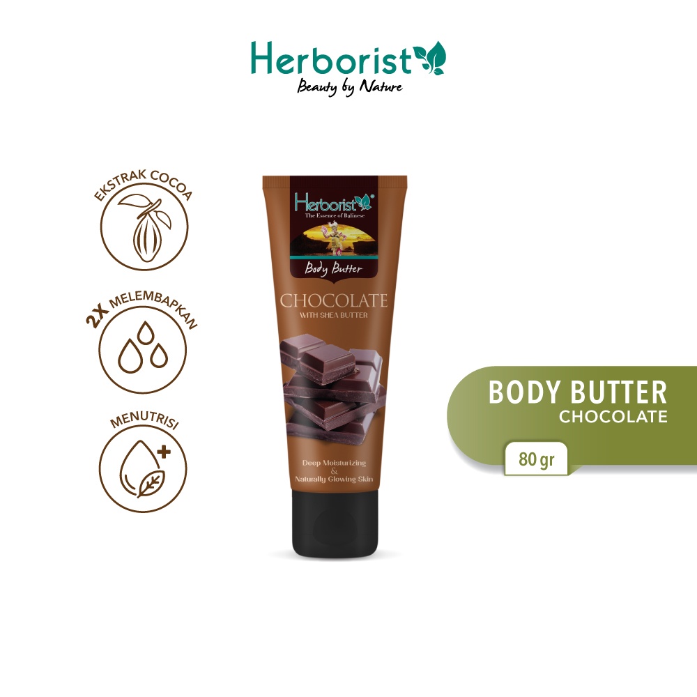 Jual Herborist Body Butter Chocolate 80gr Shopee Indonesia