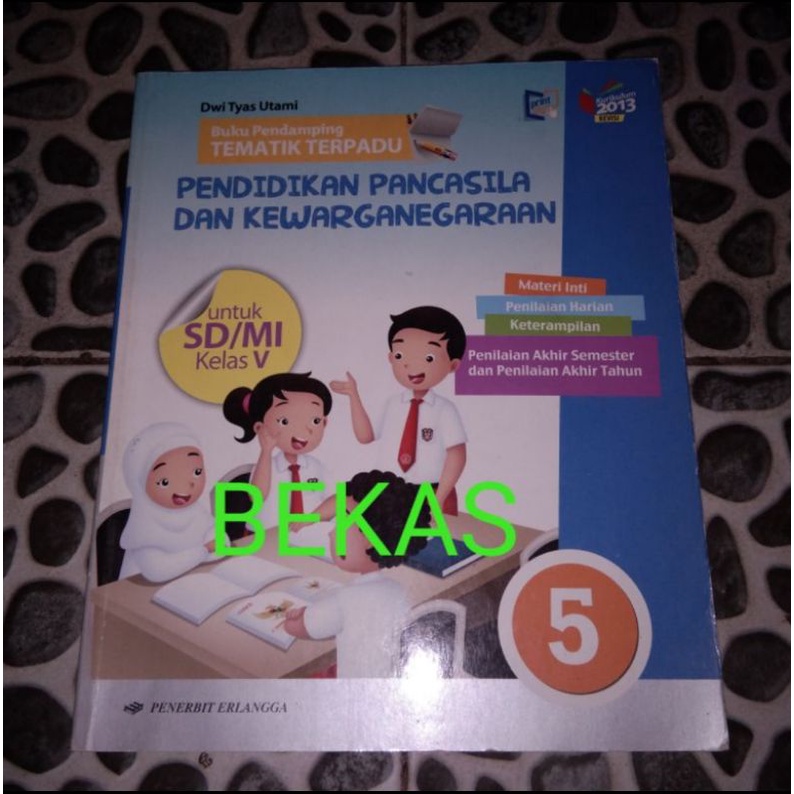 Jual Buku Pendamping Tematik Terpadu PPKN Pendidikan Pancasila dan ...