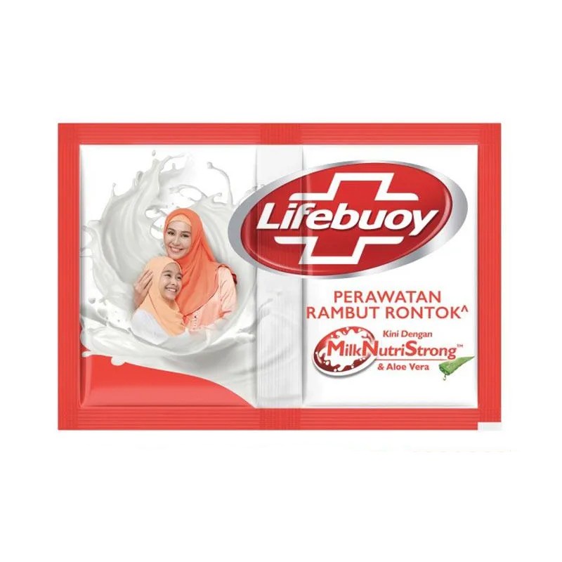 Jual Lifebuoy Shampoo Perawatan Rambut Rontok Sachet 9ml*12 sachet ...