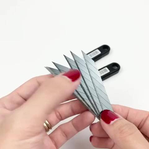 Jual Isi Cutter Hitam / Black Refill / Spare Blades 30 / 60 Derajat ...