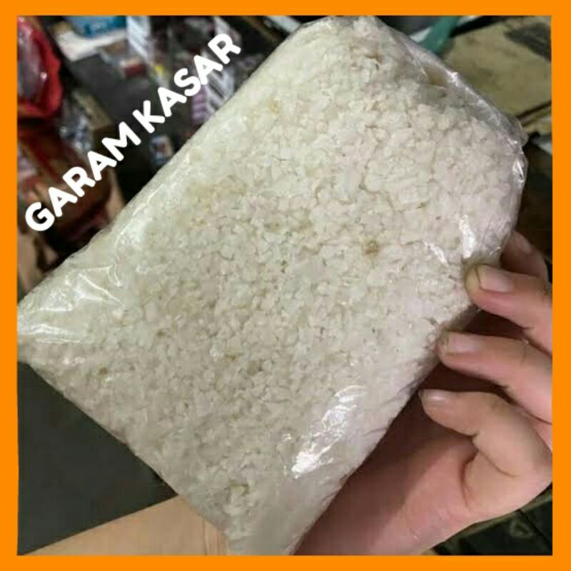 Jual Garam Kasar Garam Krosok 1 Kg Shopee Indonesia 9833