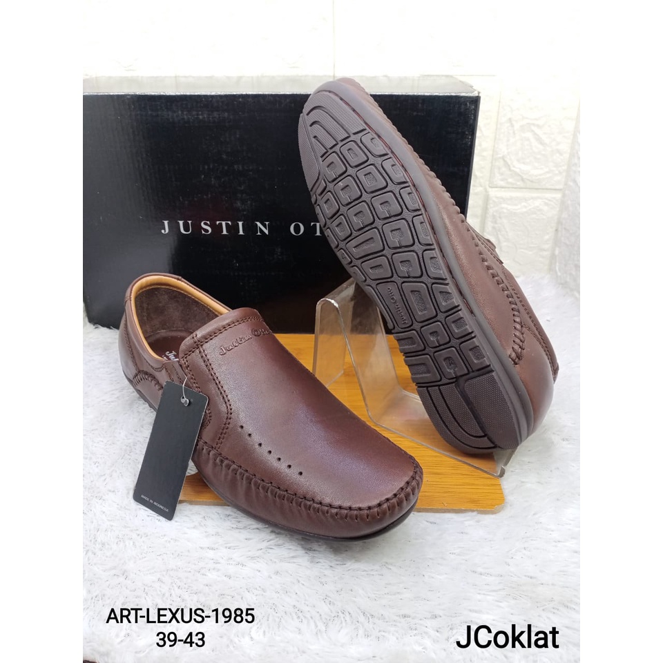 Jual Sepatu Boots Kulit Asli Pria Justin Otto Lexus Shopee Indonesia