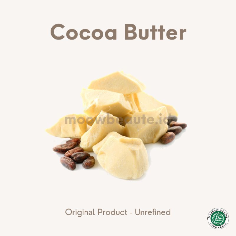 Jual COCOA BUTTER UNREFINED 100 GR Shopee Indonesia