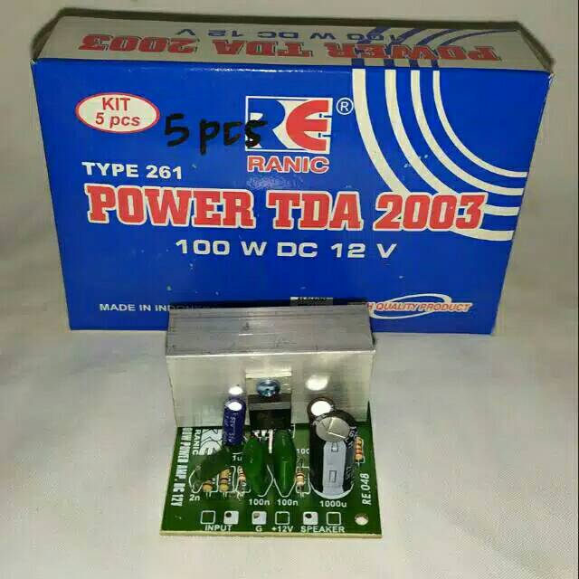 Jual Kit Power Mono Tda W V Ranic Shopee Indonesia