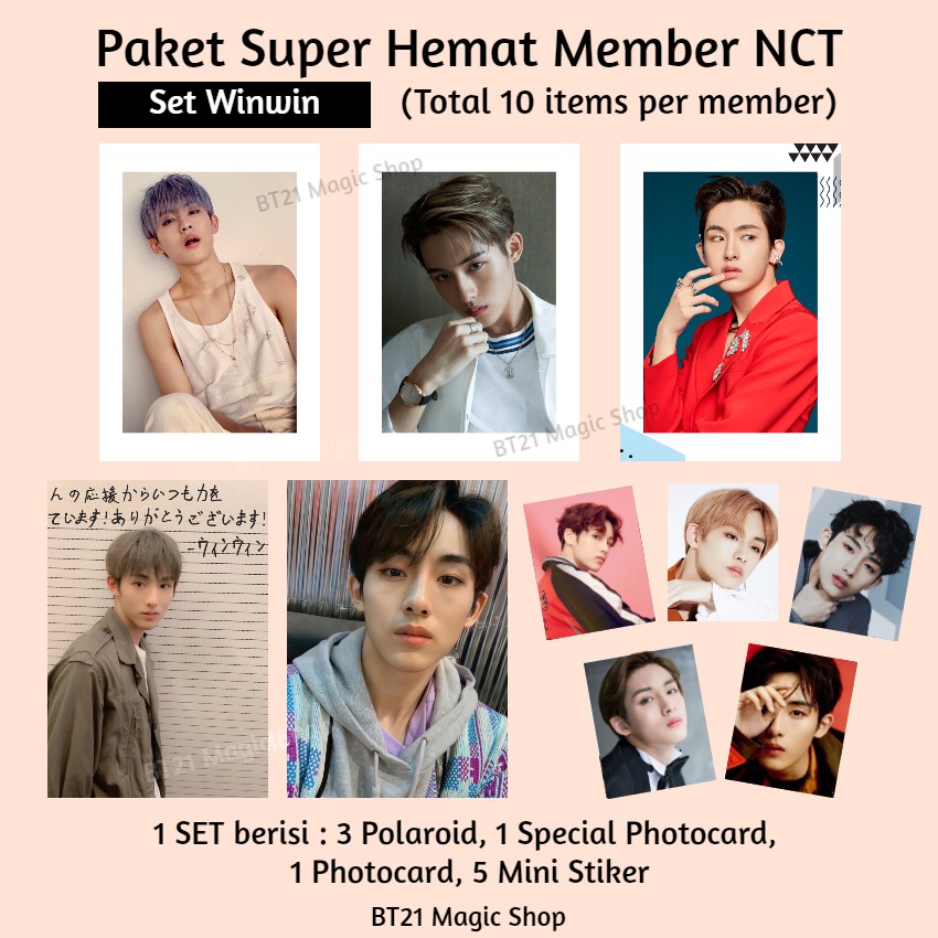 Jual Ready Stock Paket Super Hemat Member Nct Nct Dream Wayv Nct