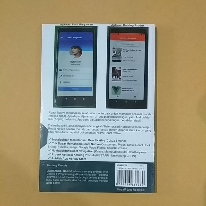 Jual [Termurah] Buku 5 Langkah mudah menguasai react native | Shopee ...
