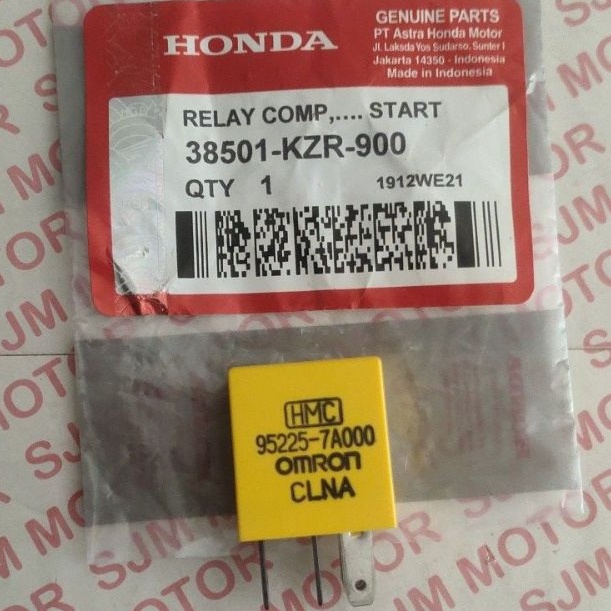 Jual RELAY STATER STATER KAKI 5 HONDA VARIO 125/150 BEAT FI ESP(KWN/KZR