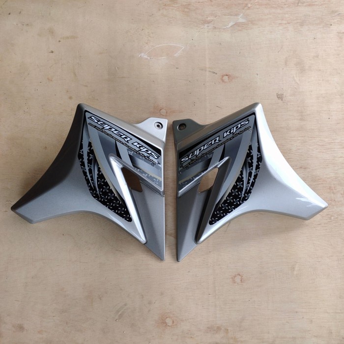 Jual sayap tangki kawasaki ninja 150 r ss original warna silver ...