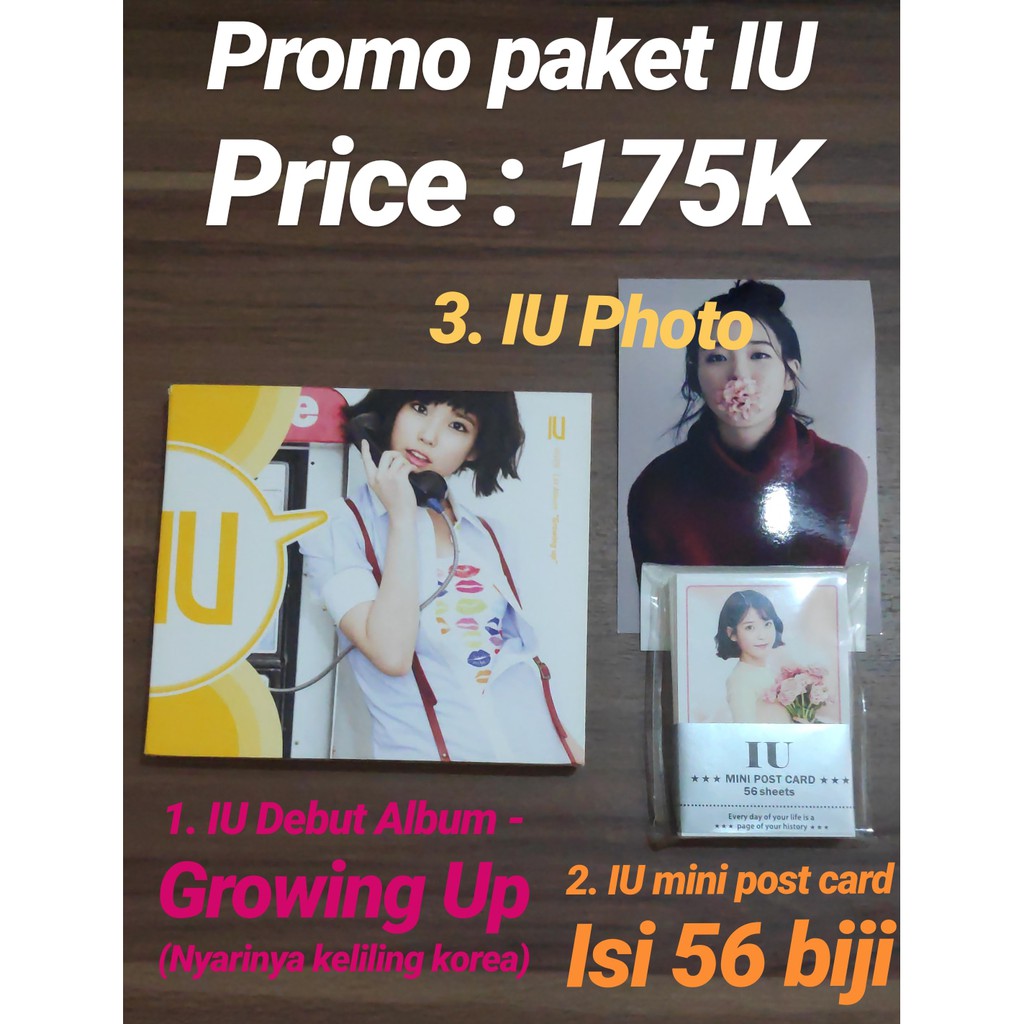 IU Growing up 1st Album C D（Productos – Página 50）