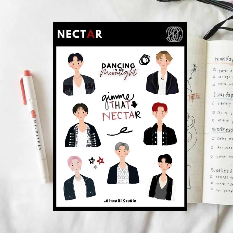 Jual WayV - Nectar Sticker Set | Shopee Indonesia