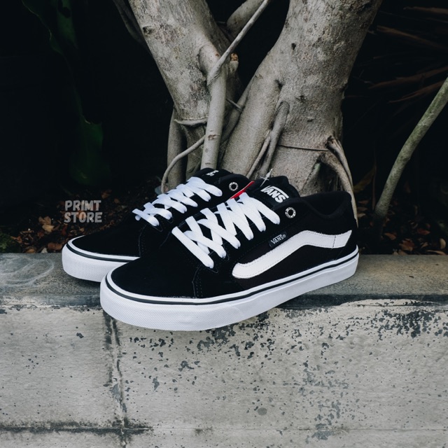 Vans Faulkner Suede Canvas Black White