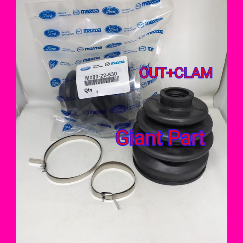 Jual BOOT AS RODA CV JOINT FORD RANGER BT50 BAGIAN LUAR ORIGINAL LENGKAP KLEM Shopee Indonesia