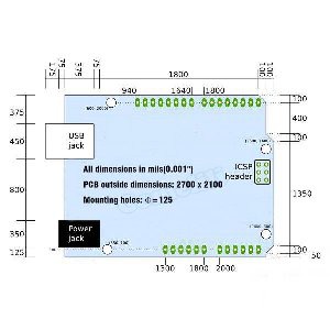 Arduino UNO R3 Female Pin Headers Spacing? Projects Forums, 57% OFF