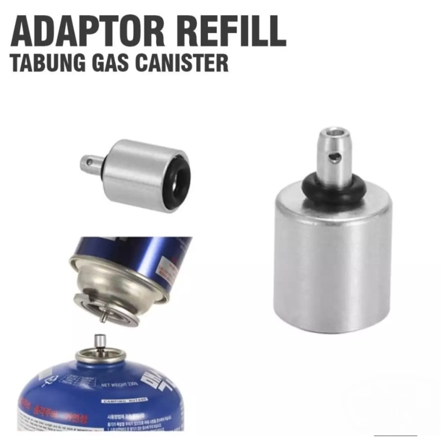 Jual Adaptor Refill Tabung Gas Canister Butane Alat Isi Ulang Tabung