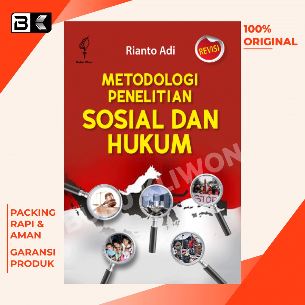 Jual Buku Metodologi Penelitian Sosial Dan Hukum - Rianto Adi | Shopee ...