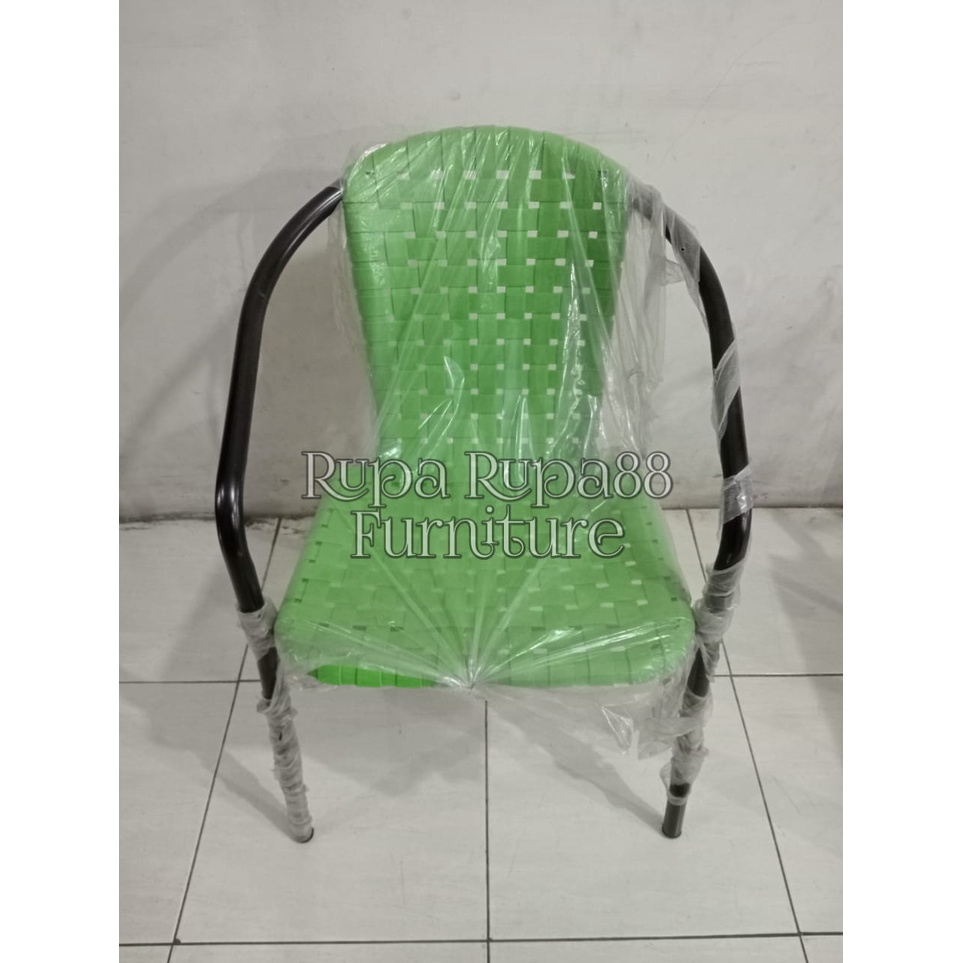 Jual Kursi Santai Besi Dudukan Model Rotan Kursi Teras Shopee Indonesia