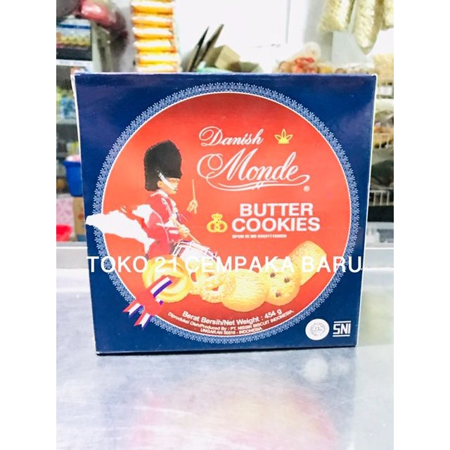 Jual Monde Butter Cookies Kaleng 454 gram Biskuit Monde Kaleng Murah 454g Shopee Indonesia
