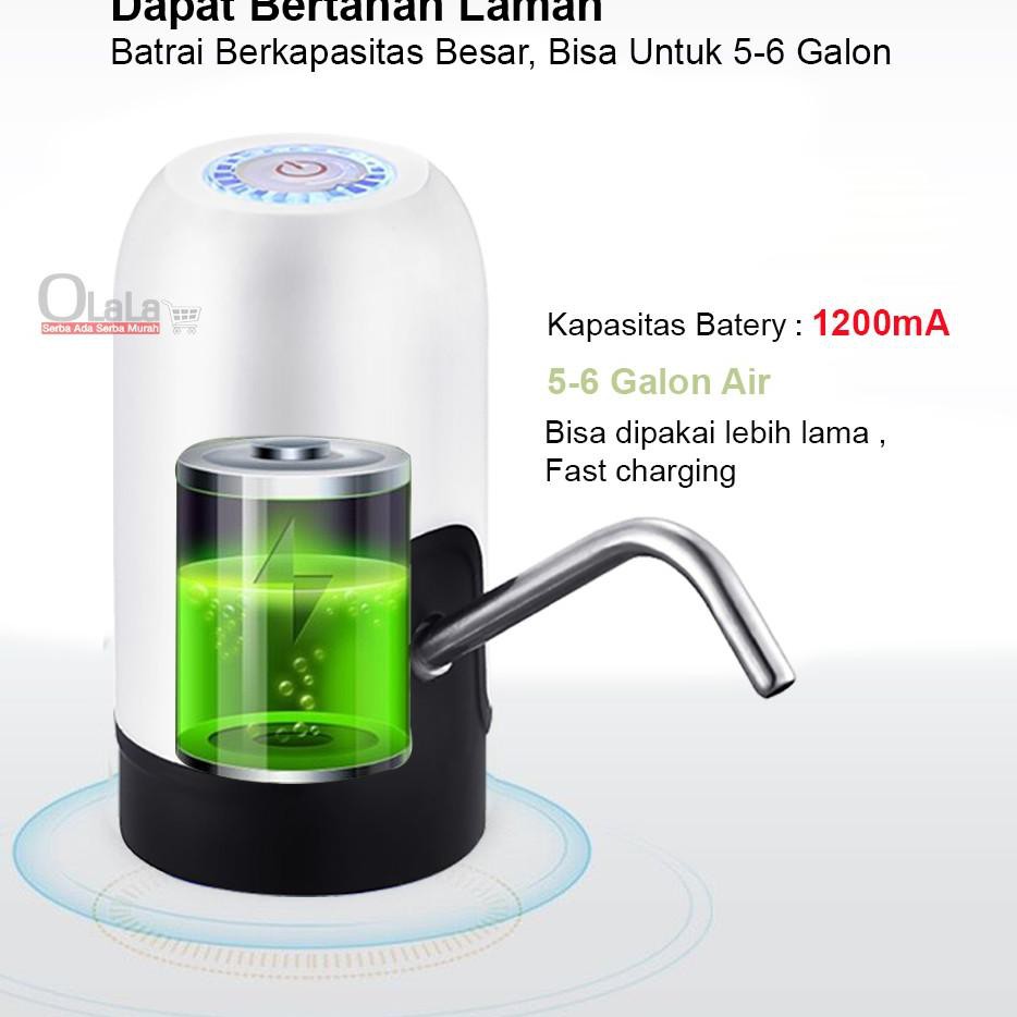 Jual Vu Pompa Galon Elektrik Recharge Dispenser Air Galon Charge Dispenser Usb Oll 059b Vu Big 1016