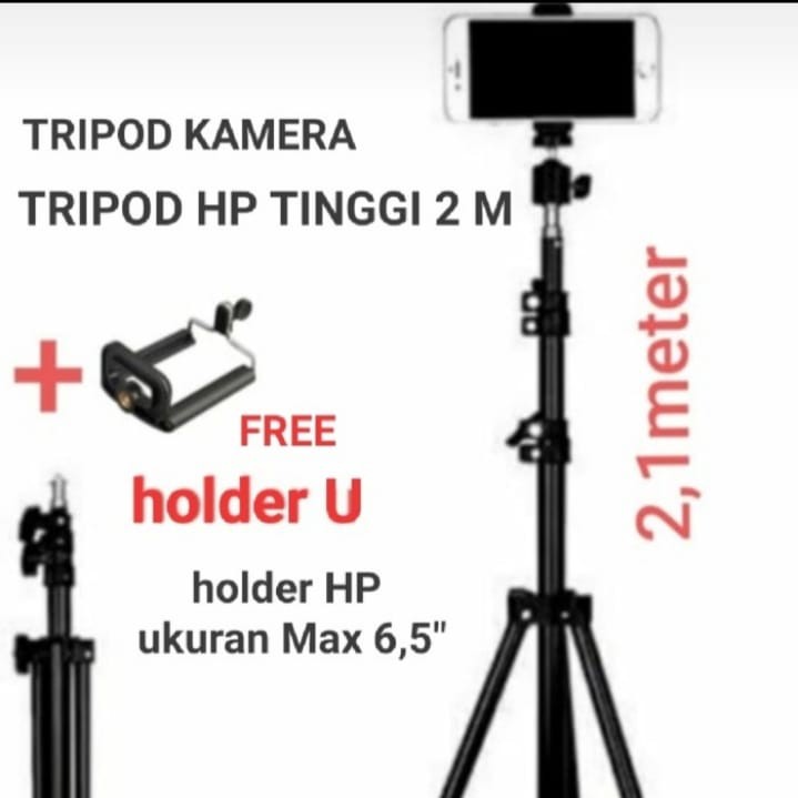 Jual Tripod HP Dan KAMERA 2 Meter / Tripod 2 Meter / Tripod Kamera ...