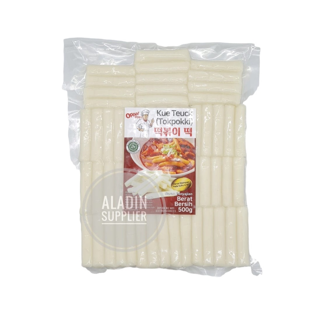 Jual OPPA Topokki Tteokbokki Tokpokki Tokpoki Rice Cake Korea Halal ...