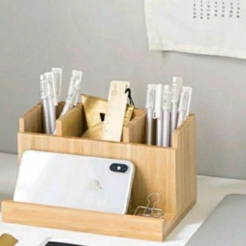 Jual Tempat pensil pine wood | Shopee Indonesia