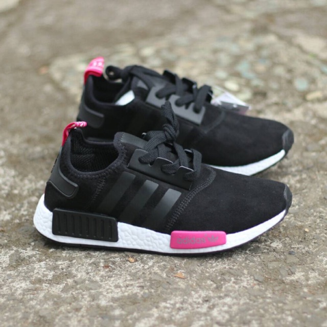 Nmd r1 hotsell black pink