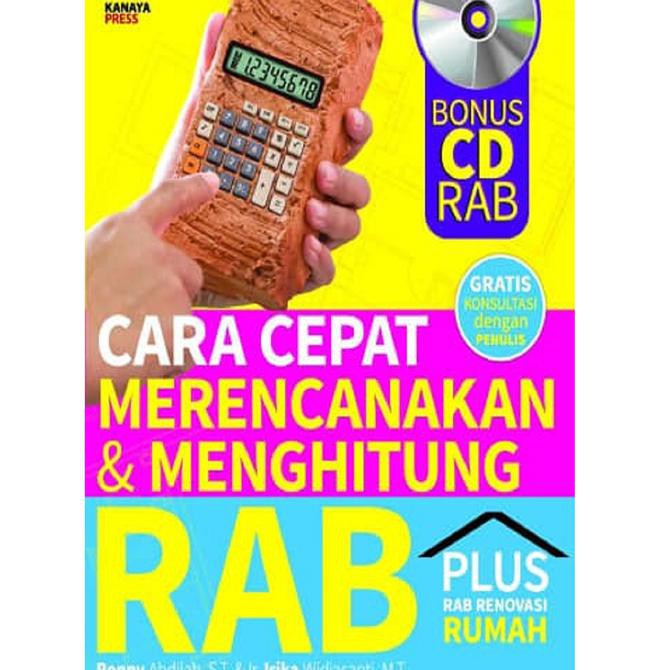 Jual Buku Arsitek dan Desain : Cara Cepat Merencanakan & Menghitung RAB ...