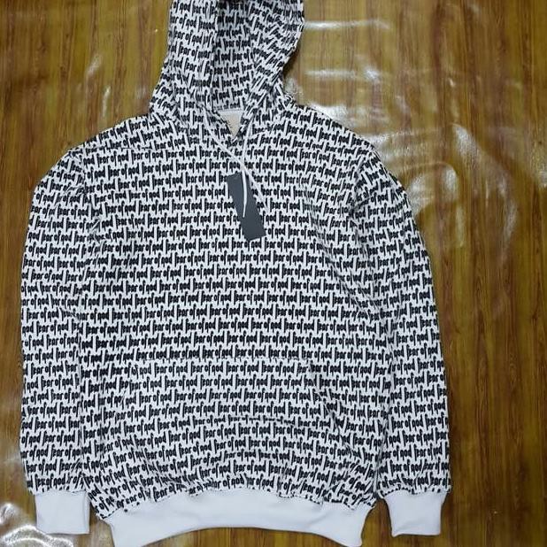 Fear of god hoodie best sale full print