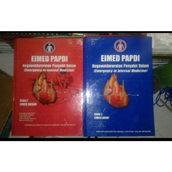 Jual Buku Kedokteran Umum EIMED PAPDI Kegawatdaruratan Ilmu Penyakit Dalam Buku BUKU