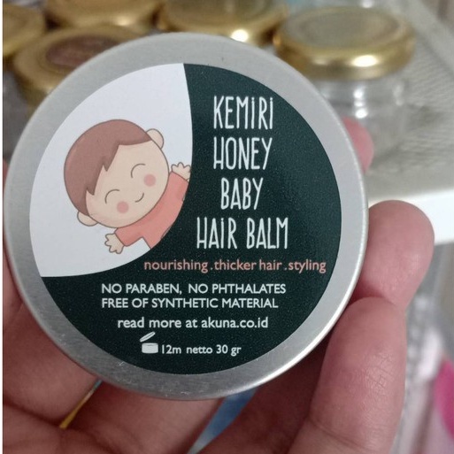 Kemiri Honey Baby Hair Balm