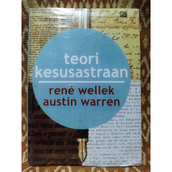 Jual Buku TEORI KESUSASTRAAN Rene Wellek Austin Warren | Shopee Indonesia