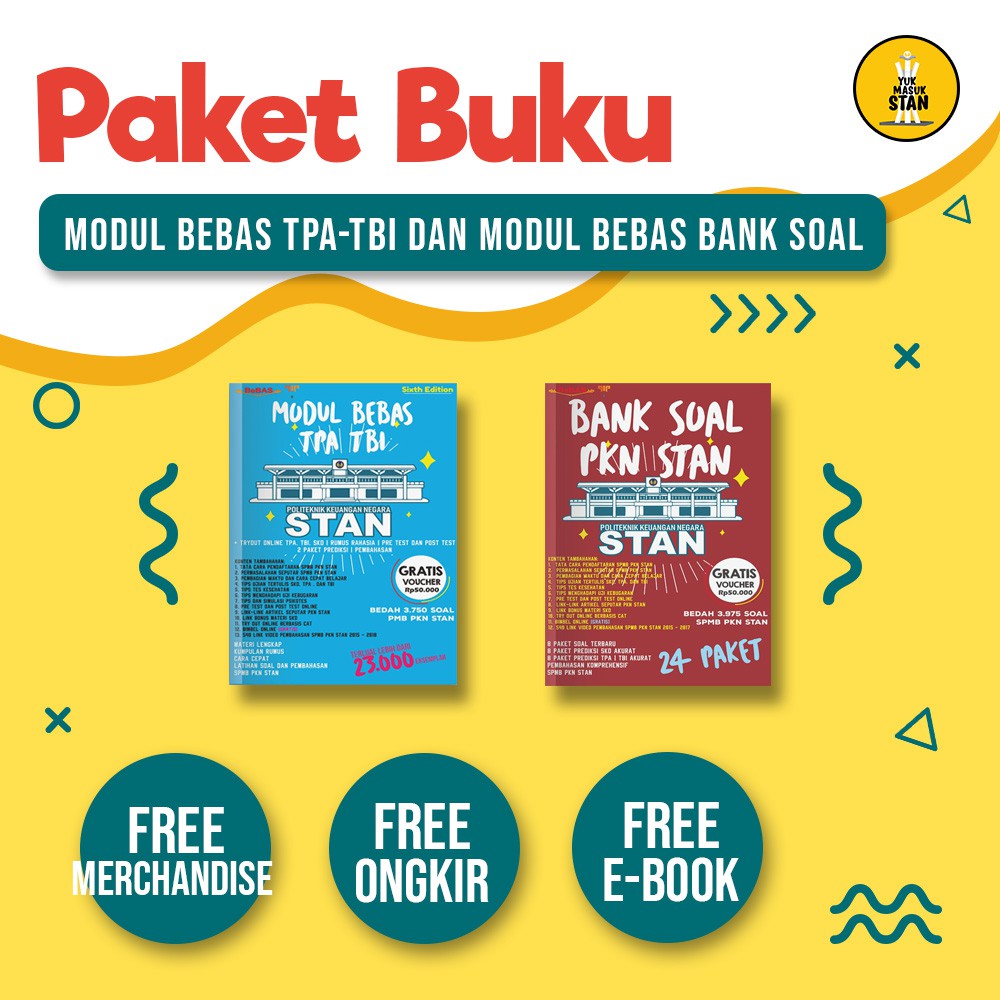 Jual PAKET HEMAT 2 BUKU MODUL BEBAS | Shopee Indonesia