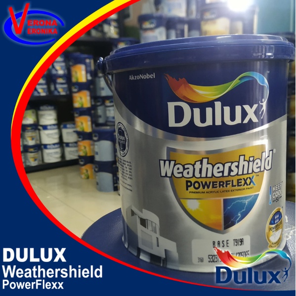 Jual Cat Tembok Exterior Dulux Weathershield Powerflexx 2 5lt Shopee