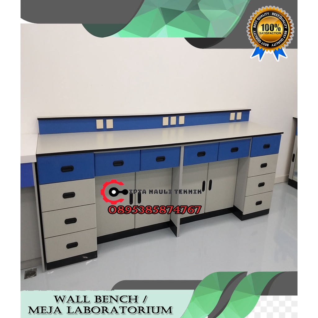 Jual Wall Bench / Meja Laboratorium HPL | Shopee Indonesia