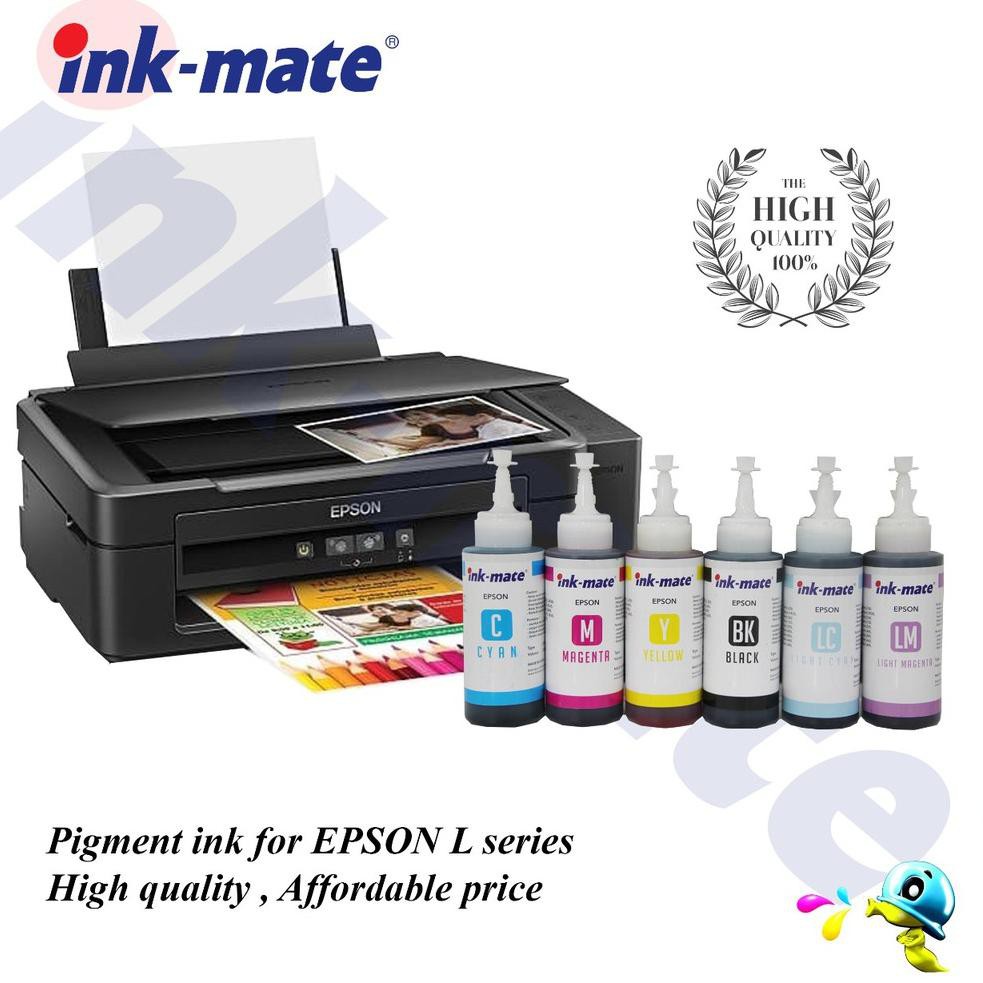 Jual Inkmate Tinta Pigment Printer Epson L Series L120l210l360l550