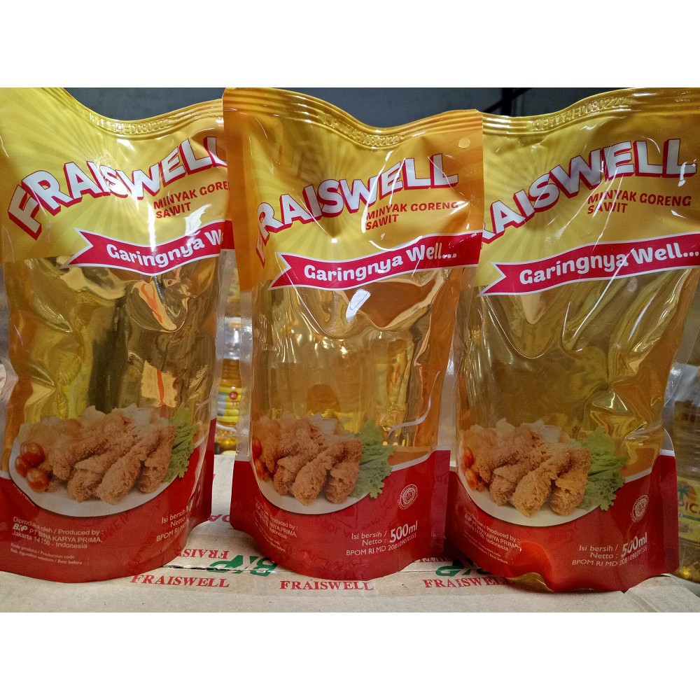 Jual Minyak Goreng Fraiswell Ml Minyak Goreng Sawit Bina Karya Prima Fraiswell Ml