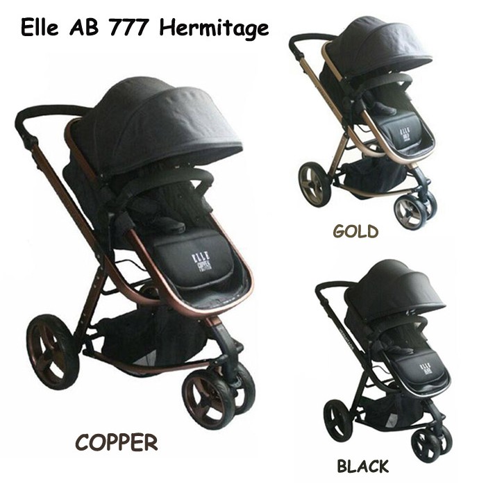 Jual Kereta Dorong Bayi Stroller Elle AB 777 Hermitage Copper