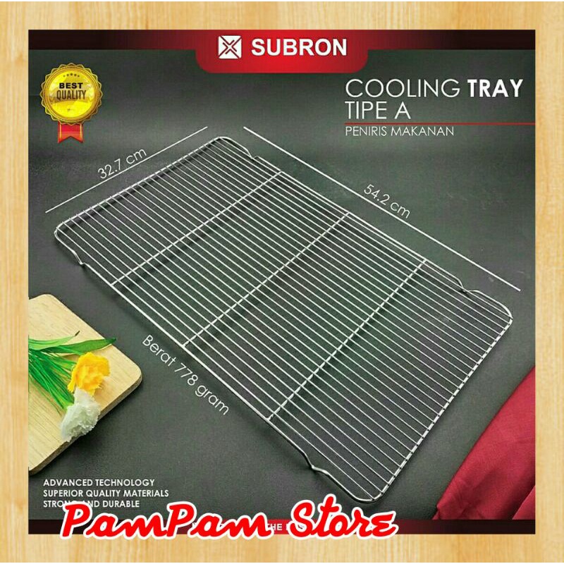 Jual COOLING RACK 54,2x32,7 CM - SUBRON COOLING TRAY TIPE A | Shopee ...