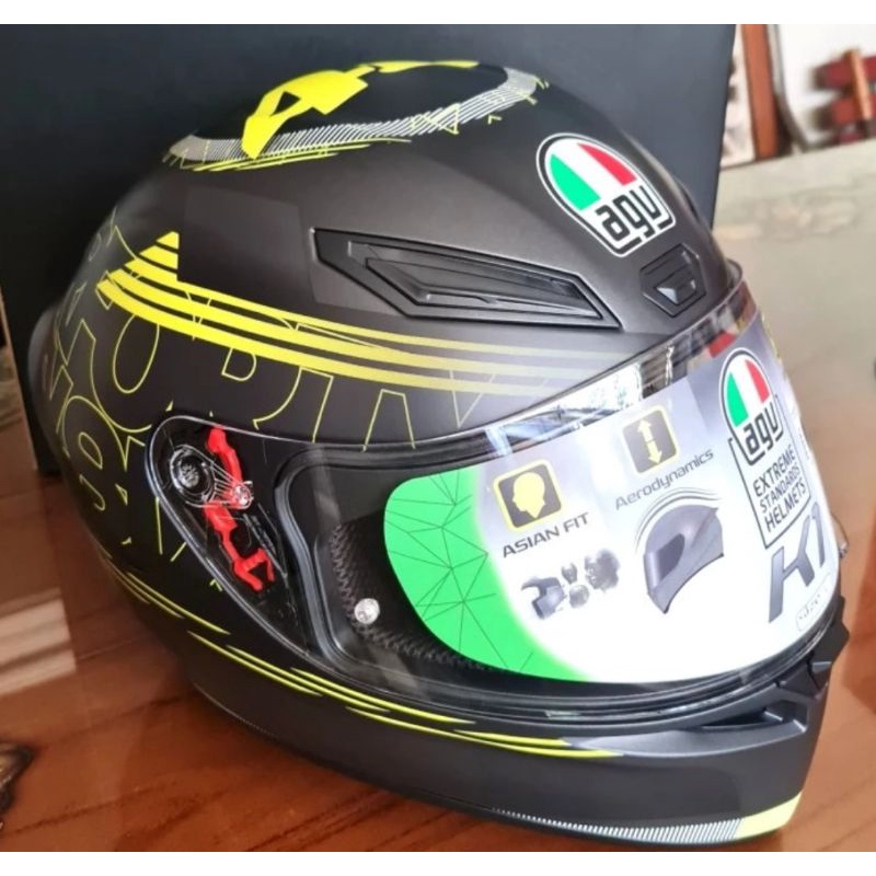 Jual Helm AGV K1 Track 46 Original | Shopee Indonesia