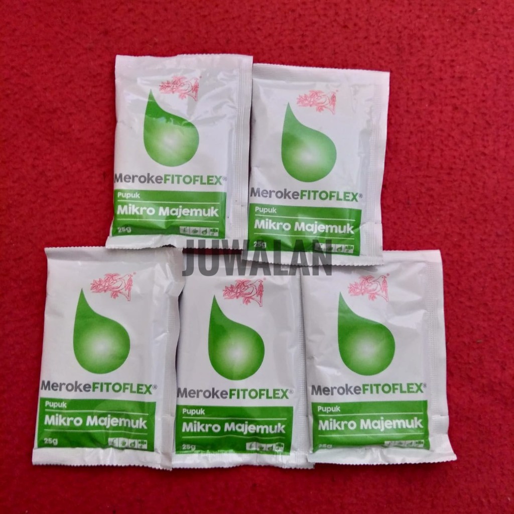 Jual Fitoflex 25gr Original Pack Pupuk Mikro Majemuk Lengkap Meroke ...