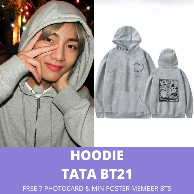 Taehyung sales tata hoodie