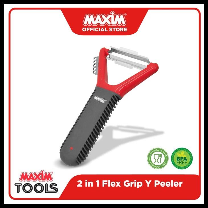 Jual Maxim Tools Flex Grip Y Peeler - Alat Pengupas Sayur / Buah ...