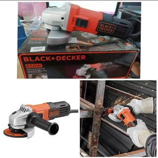 BLACK+DECKER 650W Small Angle Grinder G650-B1 